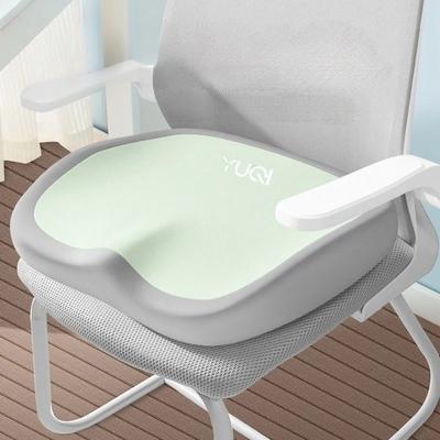 1pcs Memory Foam Seat Cushion for Car Office Chair Support with Non-Slip Base Ergonomic Hip Comfort Seat Pad for Long Sitting