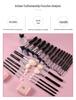 ANMEI 25-Piece Professional Animal Hair Makeup Brush Set
