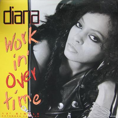 12inch Record DIANA ROSS - Workin' Overtime MOT4639 Motown 1989 US Dance & Electronica Used