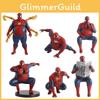 Fat Chubby Spider Man Pvc Desk Decor With Hero Figurine For Office And Car Display