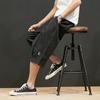 Men Summer Loose Casual Shorts Men Breathable Embroidery Straight Leg Sports Short Pants Plus Size Jogging Fitness Beach Shorts