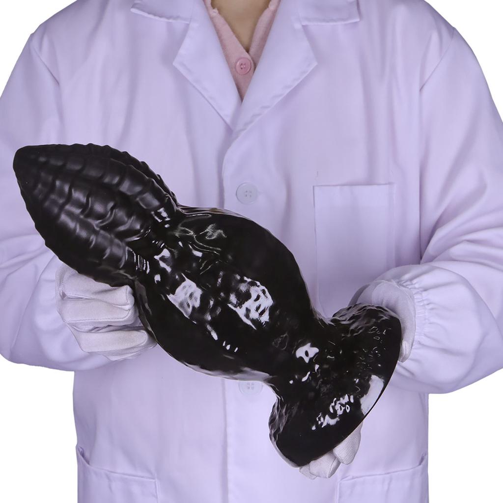Extra Großer PVC Weicher Dildo Fisting Analplug Masturbator Saugfuß Analdilatator Erwachsenen Sexspielzeug Großer Schwanz Strap-on Penis