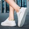 Women's Vulcanized Sneakers Summer Casual Ladies Footwear Light Soft Comfort Walking Shoes Stylish Simple Lace-Up White Shose