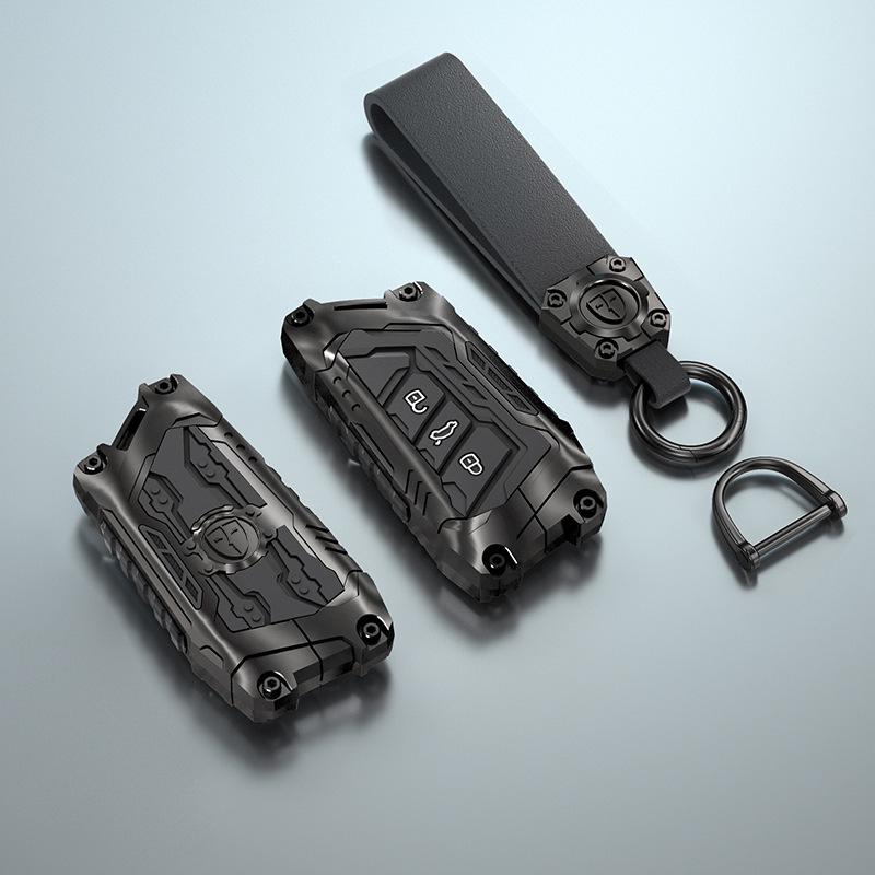Car Key Case for Volkswagen Sagitar, Passat, and Lavida - Protective Shell and Buckle