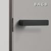 BAGB Italian Minimalist Silent Magnetic Door Lock for Indoor Bedrooms