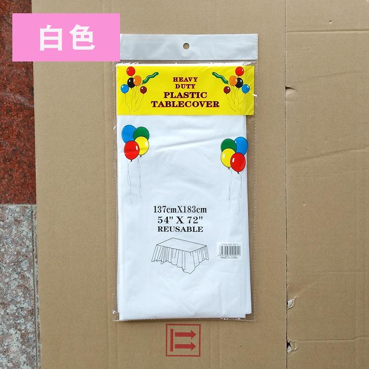 

1 шт. многоразовые скатерти 137x183 см, не содержащие бисфенола-А, пластиковый чехол для обеденного стола, ткань для вечеринок, пикника, кемпинга, одноразовые скатерти 137x183cm