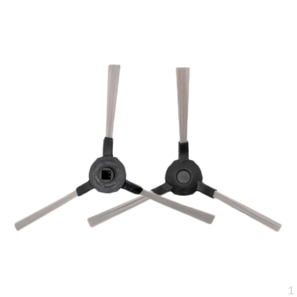 

Набор из 2 сменных боковых щеток для роботов-пылесосов Prosenic, черный