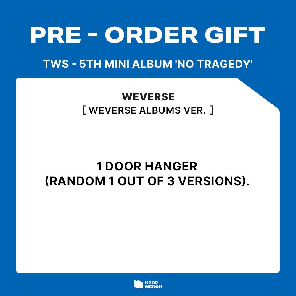 [Pre-order] TWS - NO TRAGEDY (Weverse Albums Ver.)