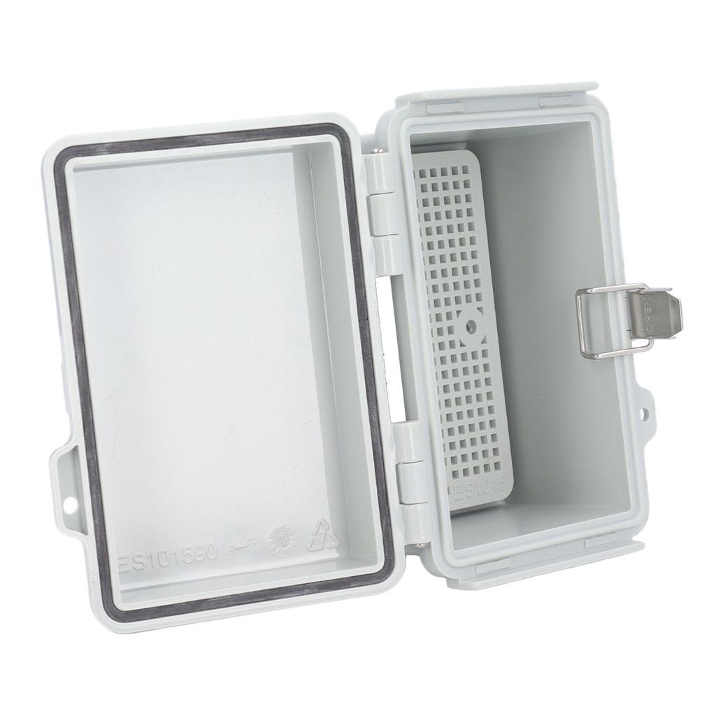 Εξωτερικό Ηλεκτρολογικό Κουτί IP67 Αδιάβροχο Πλαστικό ABS Κουτί Έργου με Μεντεσέ από Ανοξείδωτο Ατσάλι για