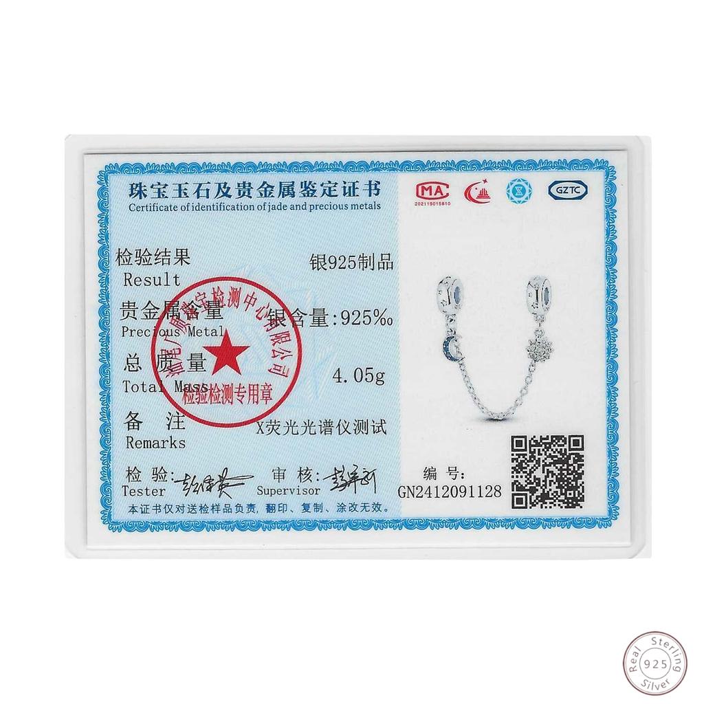 100% Copper Safety Chain Starry Sky Sparkling Zirconia Beads 3Mm Diy Holiday Exquisite Jewelry Gift Making