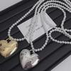 All-Match Fashion Love Pendant Necklace & Luxury Pearl Body Chain for Women