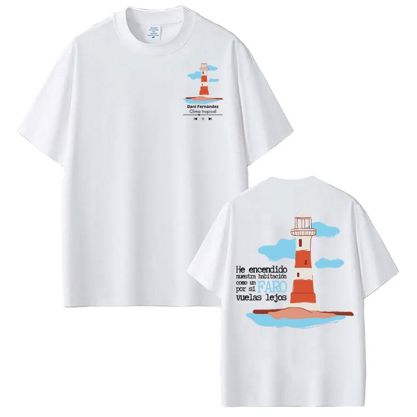 Rapper Dani Fernandez Fashion Graphics Tees Men Women Oversized Tshirts Summer Cotton Casual Vintage High Quality Tshirts Top