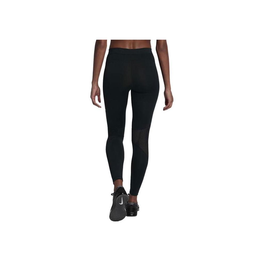 Nike Leggings de secado rápido de color liso para mujer Leggings negros 889646-010