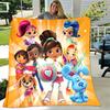 1pc Blanket Nella the Princess Knight Print Design, Lightweight Blanket for Sofa, Bed- Soft &Warm, Gift for All Seasons Like Christmas, Halloween