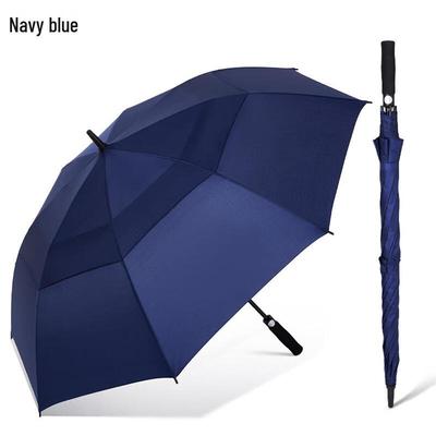 Parapluie Droit Coupe-Vent Semi-Automatique OIMG avec Housse (Paquet de 2)