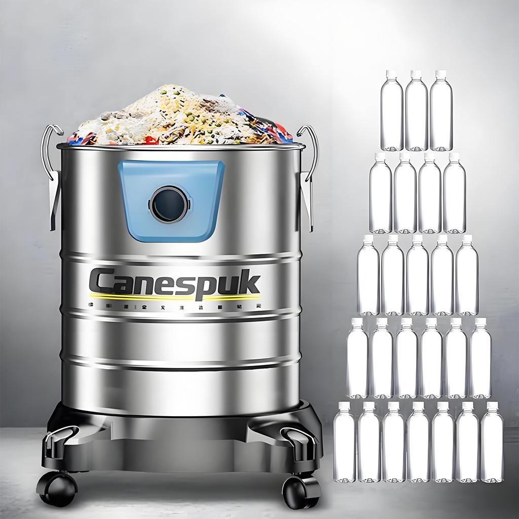 3200W Electric Vacuum Cleaner Industrial Large Suction Home Car Commercial Cleaning Seam Cleaner Woodworking Cleaning Machine