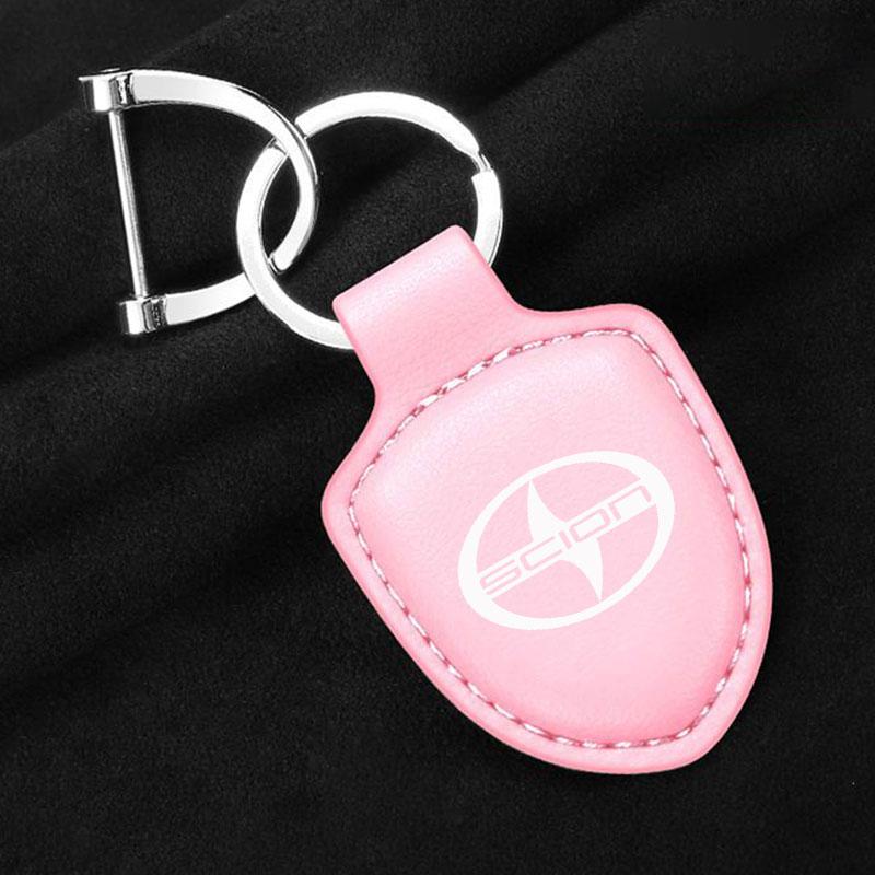 

Car Keychain shield Men Women Simple Key Chains Metal Key Rings Business Party Gift For Toyota scion XA XB XD IQ TC Accessories