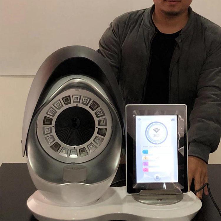 

Корейский 3-спектральный волшебный зеркальный анализатор лица: Многофункциональный косметологический аппарат для салонного ухода за кожей. 110V