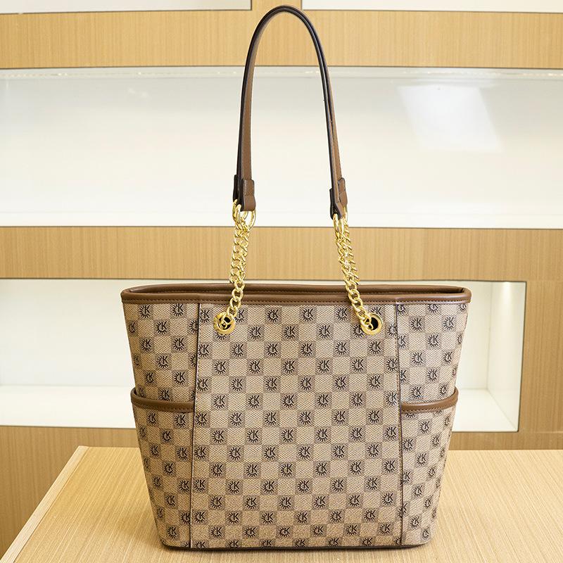 

Универсальная ретро сумка с принтом, практичная повседневная сумка-тоут для поездок на работу, на плечо, женская сумка большой вместимости, тренд