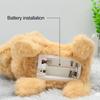 Kids Electric Plush Dog Toy Interactive Barking Nodding Movable Tail Walking Puppy Plushie Toddlers Educational Simulation Stuffed Animal Toy