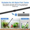 Quick Aquarium Siphon Pump Gravel Cleaner - 256Gph / 80Gph Adjustable Powerful Fish Tank Vacuum Gravel Cleaning Kit