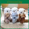 Adorable Otter Plush Keychain Soft And Huggable Short Plush Material