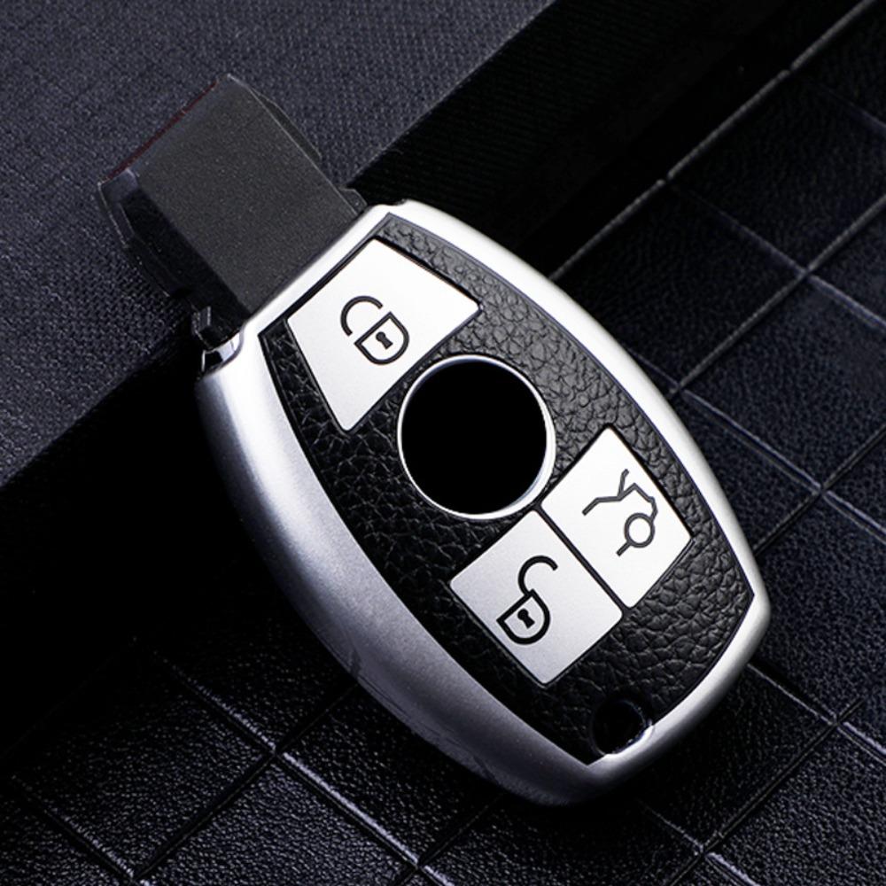 For Mercedes Key Case TPU Full Cover for CLA200 GLC260 C260l GLA C300 Car Keys Durable Protection