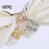 Stylish Scarf Ring for Women Hollow-out Butterfly Ring Rhinestone Holder Elegant Oxidation Resistant Slide Shirts Neckerchiefs Shawls Silk