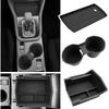 BIBIBO For 2025 Subaru Forester Center Console Organizer 2025 2026 Subaru Forester Console Armrest Tray+Cup Holder +Wireless Charging Mat 2025