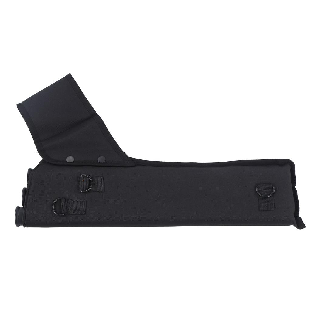 3 Tubes Hip Quiver Waist Hanged Arrow Archery Carry Bag with Pockets Double Strap Oxford Cloth Recurve Bow Archery