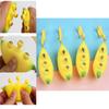 Vibrant Yellow Banana Popper Toy For Anti-anxiety And Adhd Fidget Relief