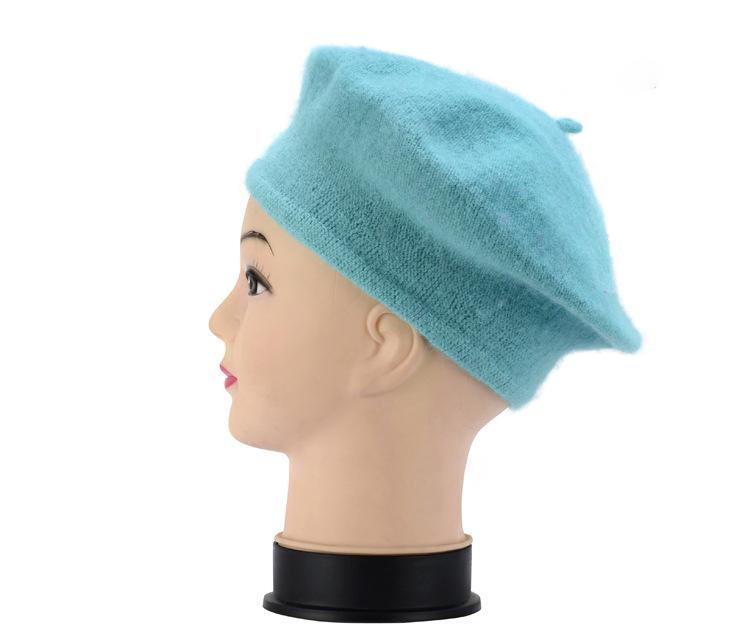 MIO Beret Hat Multi Color Children Autumn and Winter French Berets Cap Custom Embroidered Wool Beret Hat for Kids