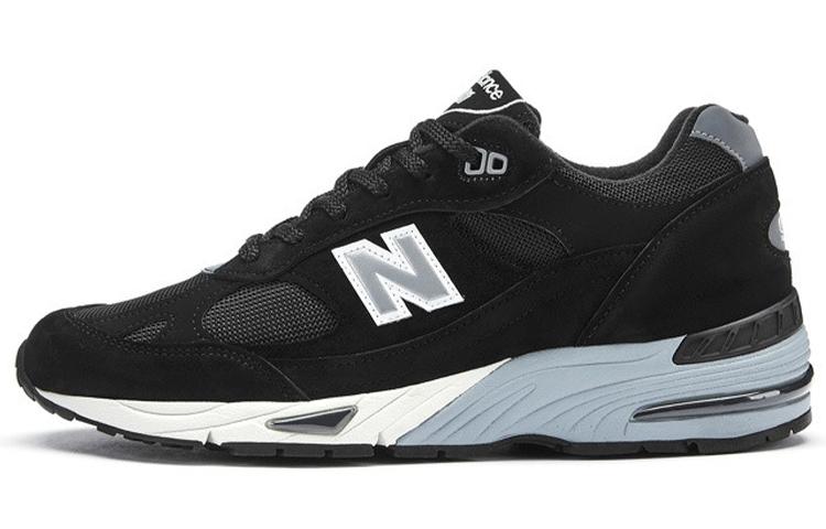 991 New Balance Сделано в Англии Черный Серебристый M991EKS 40
