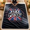 Flannel BlanketSex Pistols Warm Soft Throw Blanket for Indoor Sofa Bed Living Room Use