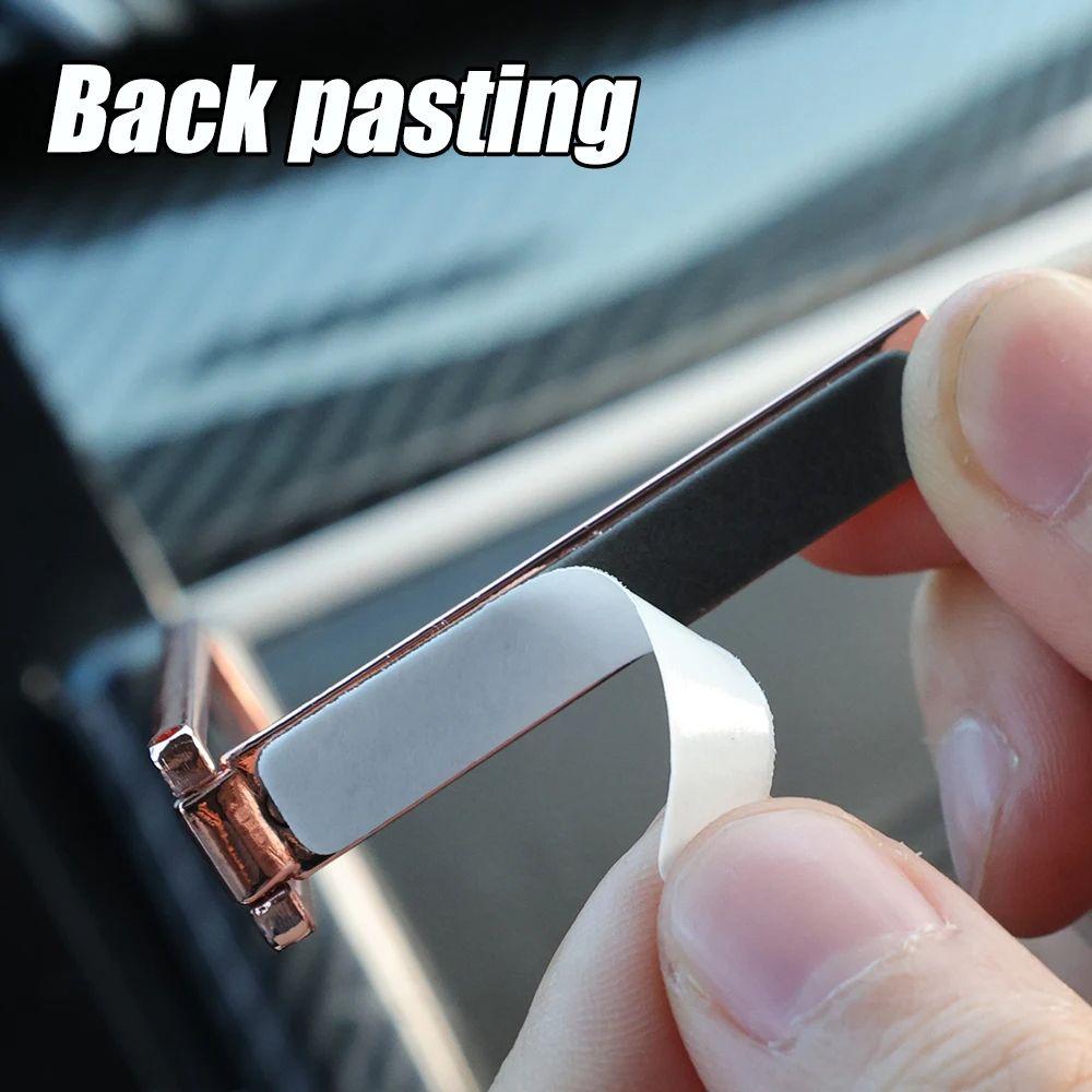 Zinc Alloy Phone Holder Ultra Thin Support Frame Creative Back Sticker Bracket  Universal