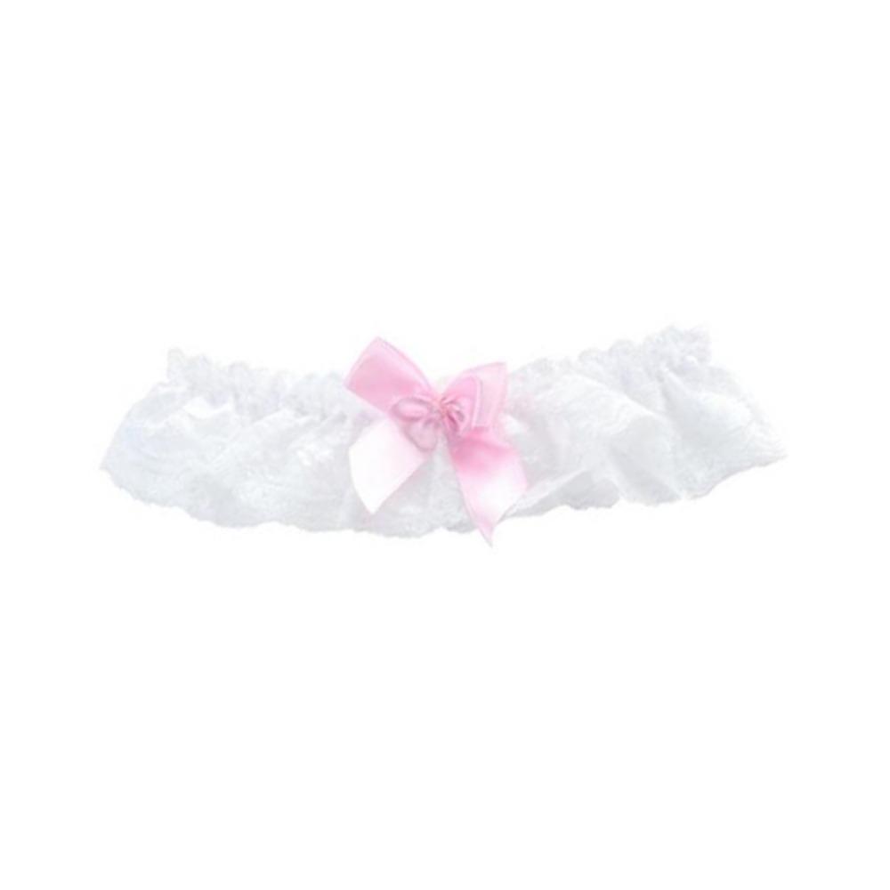 Lovely Women Thigh Bow Wedding Cosplay Sexy Lace Garter Belt Bowknot Leg Ring