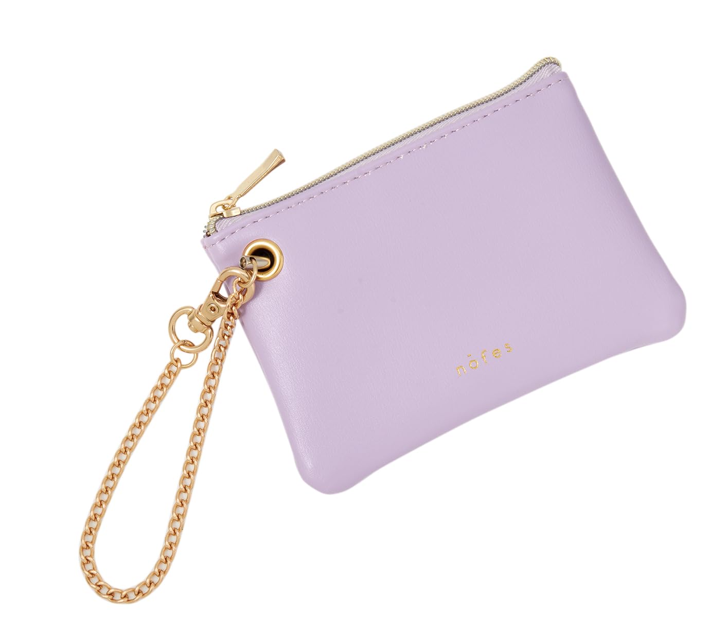 Raymay Fujii Чехол для ключей, Пропускной чехол, Nofes, с выдвижным шнурком, Кошелек для ключей и пропусков, Молочно-фиолетовый, NSK1218V