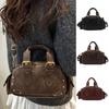 Pu Leather Vintage Underarm Bag Spicy Girl Locomotive Pack Punk Armpit Bag  Girls