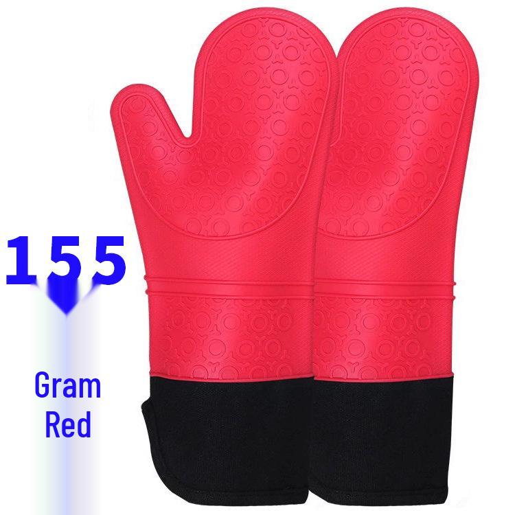 Nine Likes Hitzebeständige Silikonhandschuhe zum Backen - Dick, Qualitätsisolation