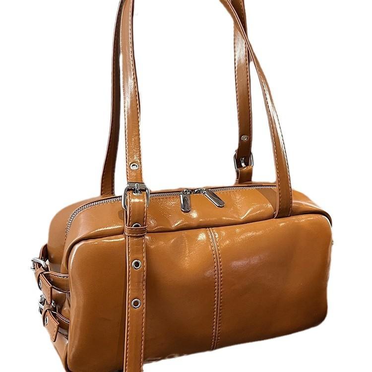 Underarm work commuter bag women's large capacity 2025 new casual retro shoulder handbag women's pillow bag
