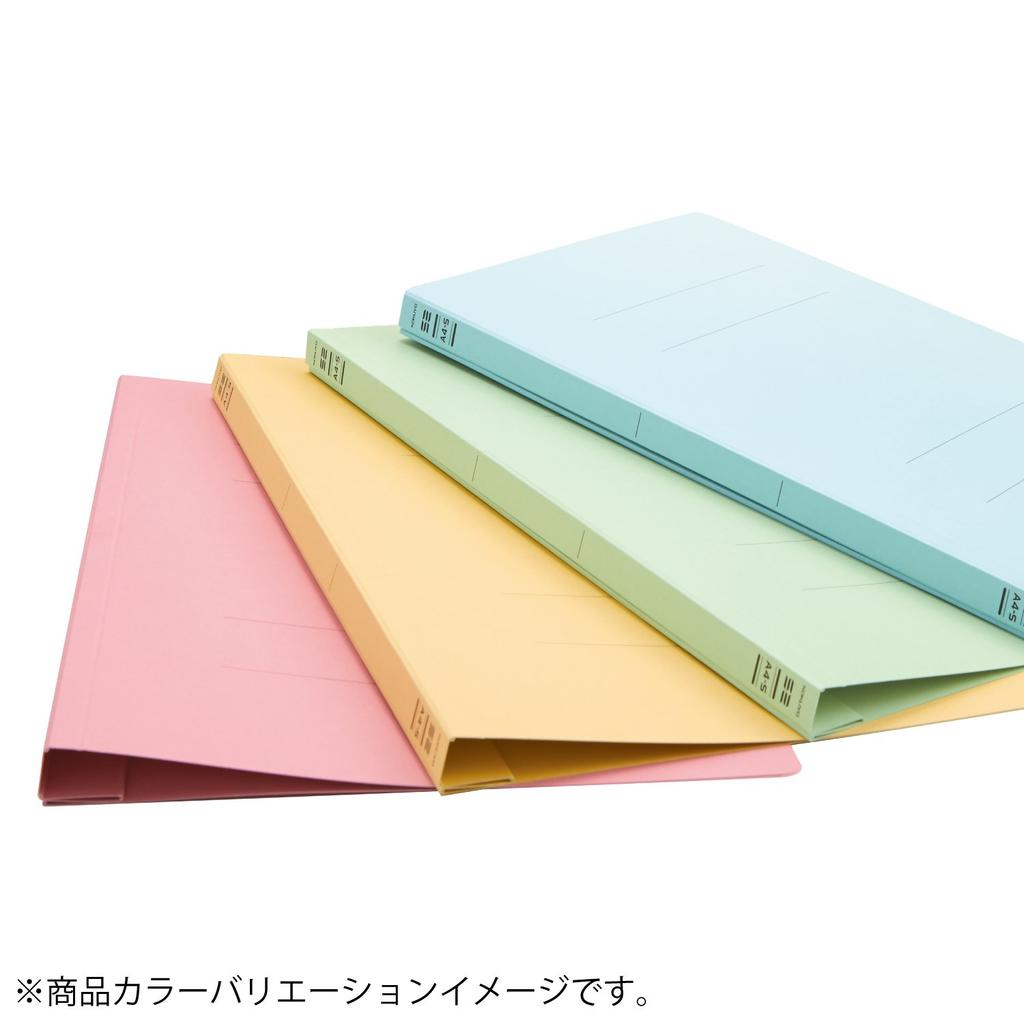 Kokuyo S2 Flat Long Edge 10 File, A4, Binding, Files, Green, S2F-A4S-GX10