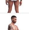 SEEINNER Men's Ribbed Cotton Wide Waist Triangle Sport Underwear