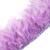 1Meter Natural Turkey Feathers Trims Height 10-15Cm Crafts Wedding Party Clothing Decor Diy Feather Ribbon Sewing Decoration