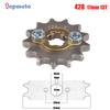 428# 17mm Teeth Front Engine Sprocket 10 11 12 13 14 15 16 17 18 19T For Dirt Pit Bike ATV Quad Go Kart Buggy Scooter Motorcycle