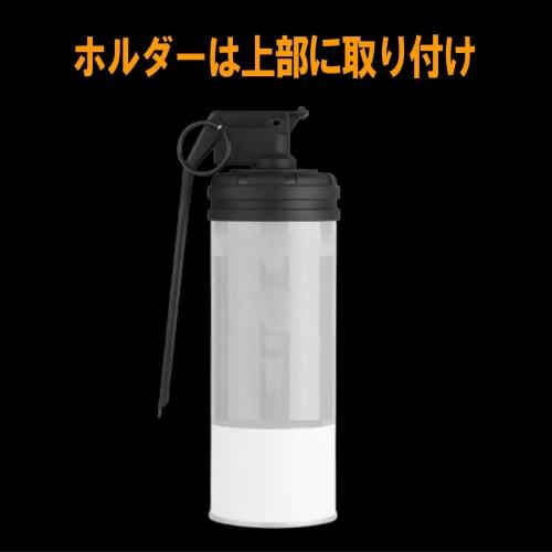 Sabsta Gas Can Cover & Holder Set, Grenade-Style Protective Case for Refrigerant Gas and CB Cans, Airsoft (MC Black Camouflage)