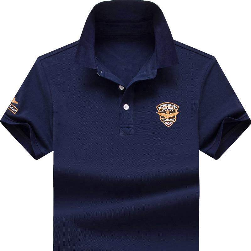 

TrendHub Повседневная деловая рубашка-поло Модная мужская футболка L