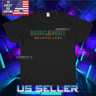 NIEUW BARNES and NOBLE BOOKSELLERS LOGO T-SHIRT UNISEX GRAPPIG AMERIKAANSE VS MAAT S-5XL