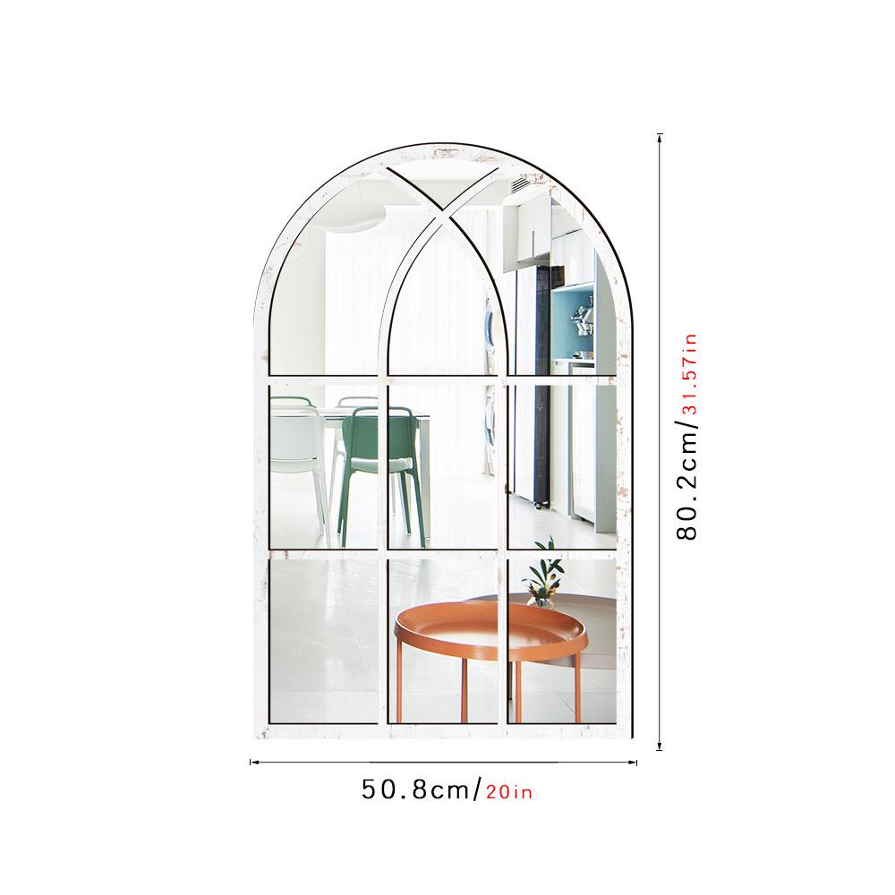 3D Vindusbue Akryl Speilklistremerke - Selvklebende Treveggdekor