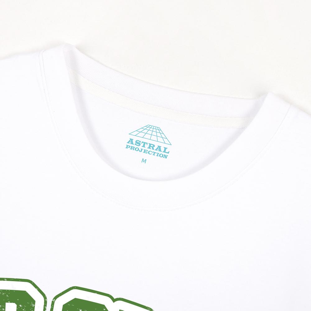 ASTRAL PROJECTION Ap Club Oversized Long Sleeve T-Shirt_White