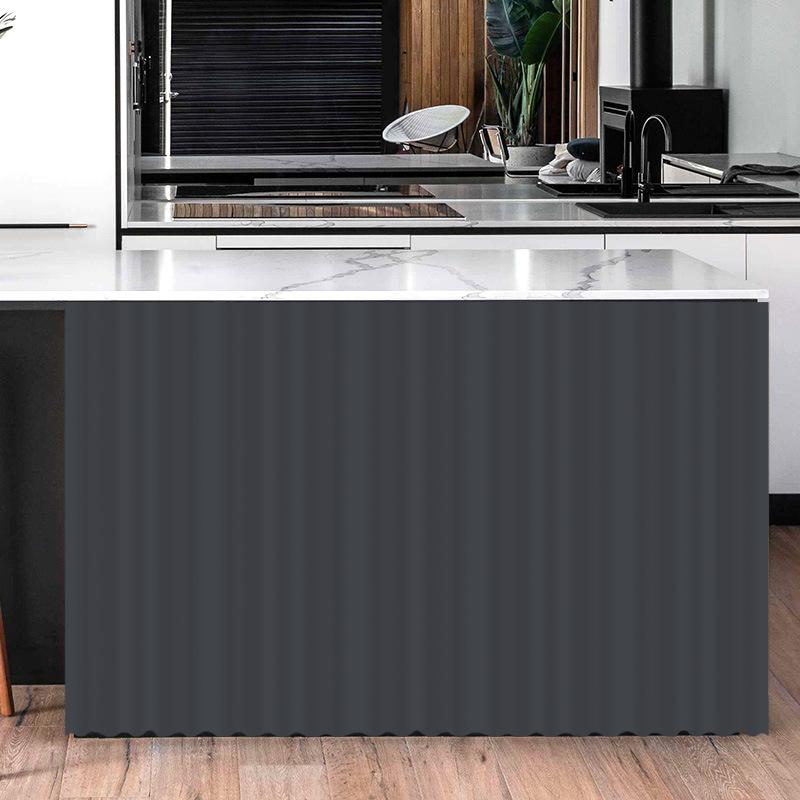 

Однотонная кухня, скрытая занавеска, дверь, окно, короткая перегородка, шкаф, полка для хранения, пылезащитная полузанавеска, домашний декор 3XL 140X100cm